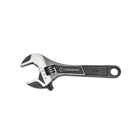 Weller Crescent Metric and SAE Wide Jaw Adjustable Wrench 6 in. L 1 pc ATWJ26VS